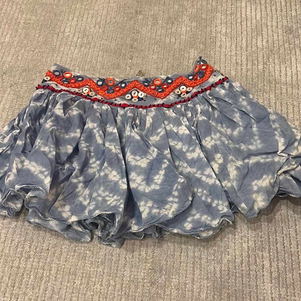 Tie Dye Mini Skirt
